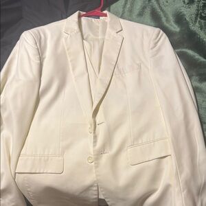 Elegant Cream Men's Blazer